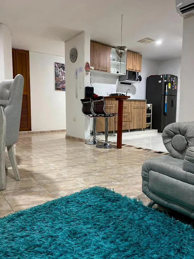 Apartamento Acogedor alojamiento con piscina cerca al mar! Gaira Colombia